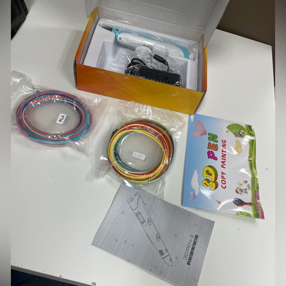 3D Pen with Filament and Accessories